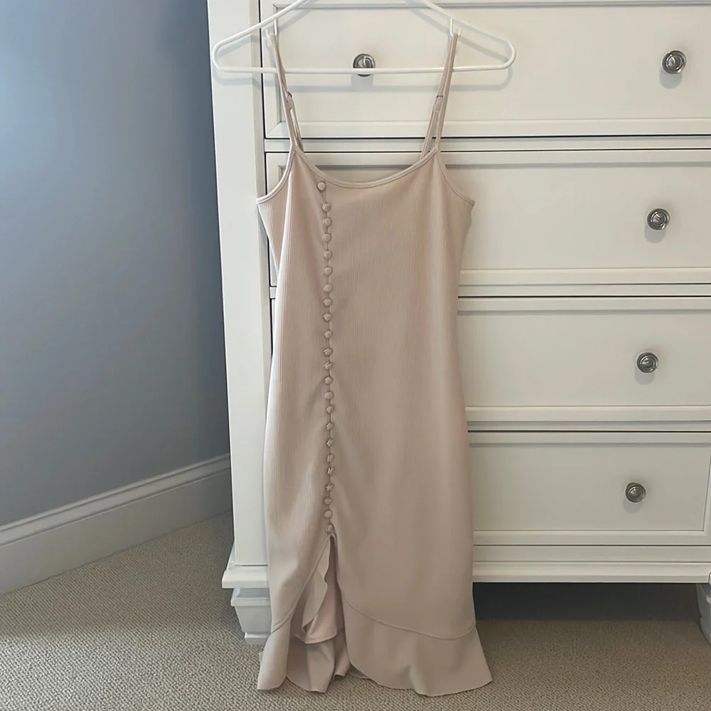 Fletch Ribbed Bodycon Dress - Picture 1 of 2
